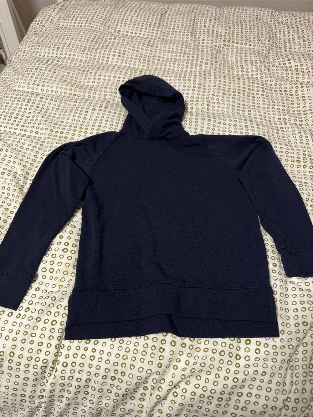 Adult Navy Hooded Sweater